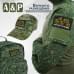 Нашивка на липучке «Работаю сутками». Размер 80х50 мм. 