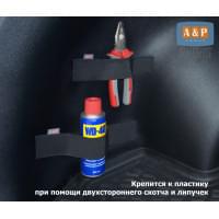 Багажные ремни "Mini" (Мини) для пластика, 2 шт. в упаковке. Цвет: черный.