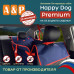 Автогамак Happy Dog Premium (Хэппи Дог Премиум). На 1/3 заднего сиденья. 