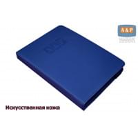 Папка для сервисной книжки и автодокументов "Престиж". Формат А5. Искусственная кожа. Цвет: синий.